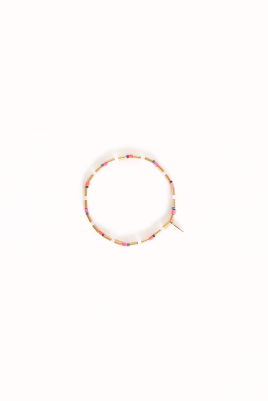Kylie Bead Bracelet - Bronze