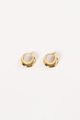 Lainey Hoop Earrings - Gold