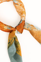 Loreta Hair Scarf - Yellow/Blue