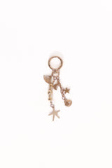 Marina Bag Charm - Gold