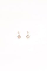 Marlowe Flower Earrings - Gold