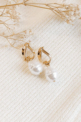 Medella Earrings - Pearl