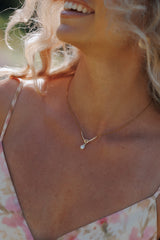 Nusa Necklace - Gold/Pearl