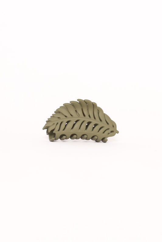 Palm Hair Clip - Green