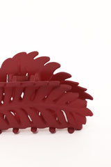 Palm Hair Clip - Red