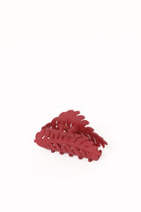 Palm Hair Clip - Red