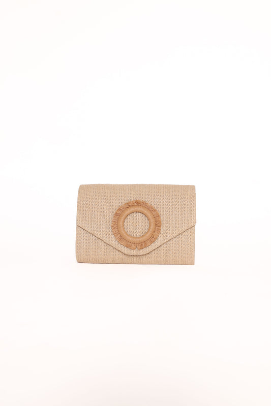 Panama Clutch - Sand