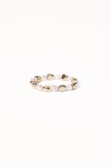 Phoenix Bracelet - Gold/Pearl