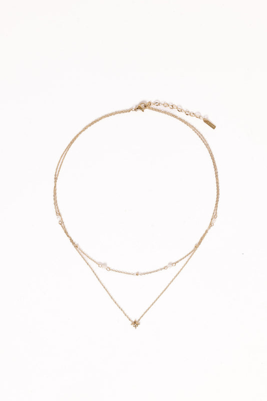 Priscilla Necklace - Gold