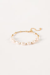 Ren Pearl Bracelet - Gold