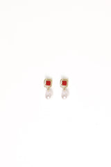 Rosalind Earrings - Gold/Pearl