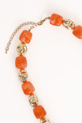 Solari Necklace - Gold/Orange