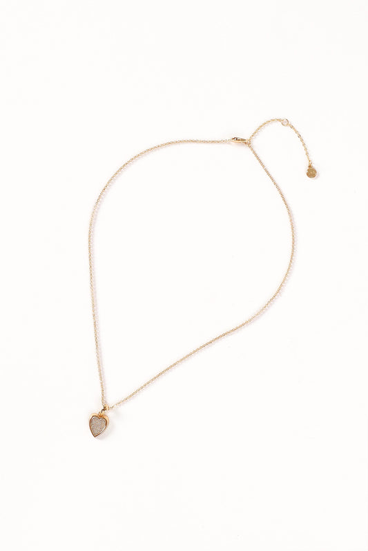 Sophie Heart Necklace - Gold