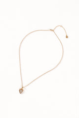 Sophie Heart Necklace - Gold