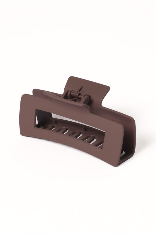 Teresa Hairclip - Chocolate