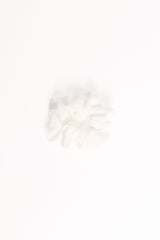 Theodora Scrunchie - White