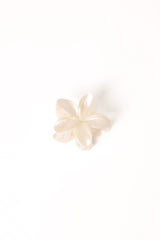 Tiarne Hair Clip - White