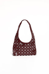 Valerie Studded Bag - Red