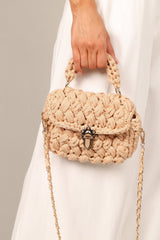 Veve Hand Woven Bag - Natural
