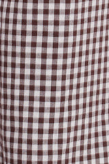 Abbott Pants - Brown Gingham