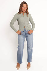 Abrand Mid Straight Jeans - Felicia