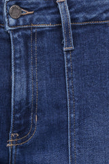 Amara Utility Pocket Straight Jean - Dark Wash