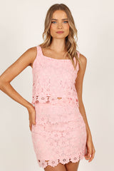 Cartia Mini Skirt - Pink