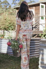 Cascais Pants - Rose Tile