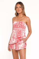 Clarke Shorts - Rose Tile