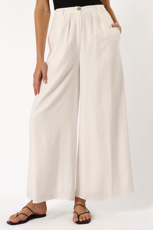 Colleen Pant - White