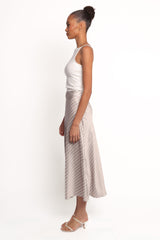 Corrina Midi Skirt - Stripe