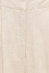Dean Linen Pants - Beige
