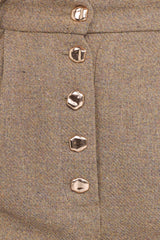 Denise Tailored Shorts - Taupe