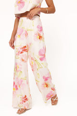 Devlin Pant - Pink Garden Floral