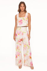 Devlin Pant - Pink Garden Floral