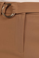 Elaine Belted Pant - Mocha