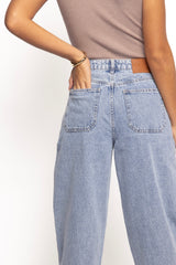 Ellis Barrel Leg Jeans - Roadtrip