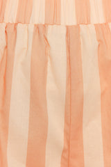 Essie Shorts - Terracotta Stripe