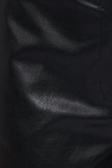 Fable Leather Shorts - Black