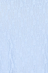 Faeriel Lace Knit Maxi Skirt - Blue