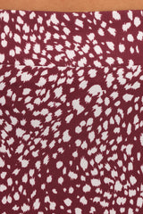 Falco Skirt - Burgundy