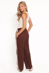 Hvar Track Pant - Brown