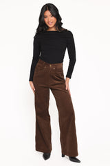 Jacob Corduroy Pant - Brown