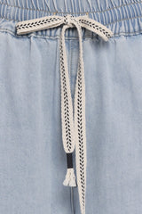 Jenni Wide Leg Pant - Light Wash