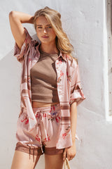 Lara Shorts - Pink Cocoa