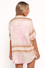 Lara Shorts - Pink Print