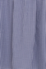 Laurita Maxi Skirt - Navy Gingham
