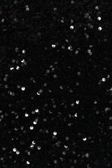 Leilani Midi Sequin Skirt - Black