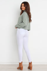 Lottie Jeans - White Wash