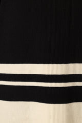 Lowell Pants - Black Off White